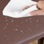 HOOBRO Bar Stools, Set of 2 Bar Chairs, Counter Height Bar Stools, 24 Inch Barstools for Kitchen Counter, PU Upholstered Kitchen Stools, for Kitchen, Bar, Dining Room, Brown and Black BC01MD01