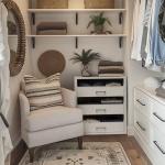 BOLUO Closet Drawers White 3 Drawer Dresser for Closet Organizers and Storage Bedroom Dorm Modern