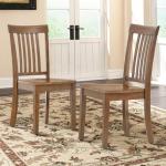 COLAMY Wooden Dining Chairs Set of 6, Solid Rubberwood Kitchen & Dining Room Chairs, Farmhouse Rustic Side Chairs for Dining Table, Anti-Slip Protection, Classic Windsor Style Seating, Oak Light Brown