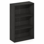 Furinno Basic Book Shelf, 3-Tier Bookshelf, Cube Storage Organizer Bookcase with Open Shelf, 7 x 17 x 26, for Living Room, Bedroom, Home Office, Espresso
