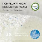 Sweetnight CoolNest 14 Inch King Size Mattress, Cooling King Memory Foam Mattress for Cool Night Sleep, 5-Zone Ergo Support for Pressure Relief, Medium, CertiPUR-US Certified