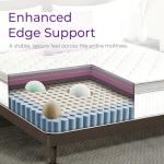 GAESTE King Size Mattress in a Box, 10 Inch Hybrid Mattress with Comfort Memory Foam and Pocket Springs, Medium Firm, Pressure Relief, CertiPUR-US Certified (King, 10 in)