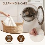 zzlay 146.4'' Modular Sectional Sofa with 2 Storage Ottoman, Oversized U Shaped Cloud Couch, Modern Comfy Chenille Deep Seat Sleeper Sofa, 6 Seat Convertible Couches for Living Room, Beige