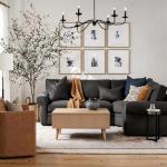 Vanvuson Lift Top Coffee Table with Storage, Mid Century Modern Coffee Table with Solid Wood Legs, 38" Minimalist Fluted Center Table for Living Room, Home Office, Natural Oak