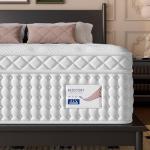 BedStory 14 Inch Firm Queen Size Mattress, Luxury Hybrid Mattress in a Box for Zoned Pressure and Back Pain Relief, Signature Collection Deep Sleep Mattresses, 10 Years Warranty, 365 Nights Trial