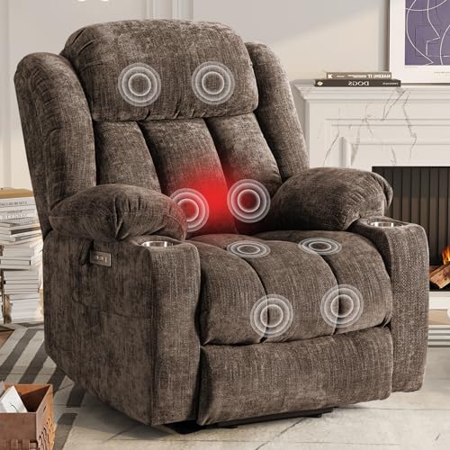 ABCASA Heated Massage Lift Chair Recliner for Elderly