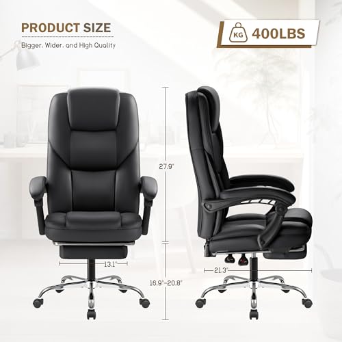 Ergonomic Big and Tall Executive Office Chair