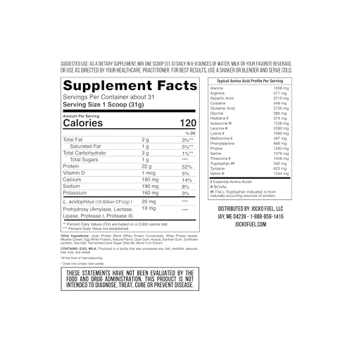 Jocko Mölk Vanilla Whey Protein Powder সিন্ধান্ত