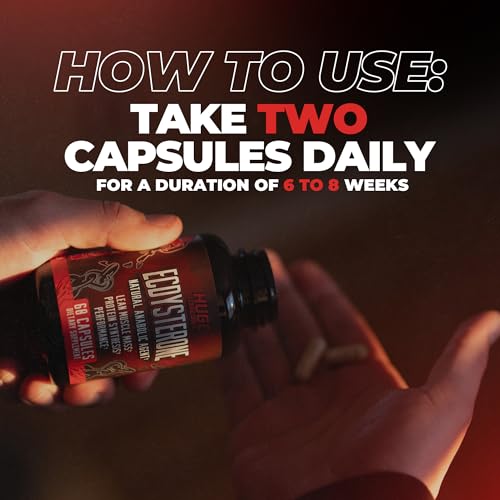 Ecdysterone Capsules for Muscle Growth and Performance
