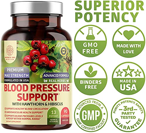 N1N Blood Pressure Support - 2-Pack Natural Supplement