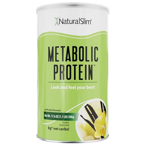 NaturalSlim Vanilla Low Carb Whey Protein Powder