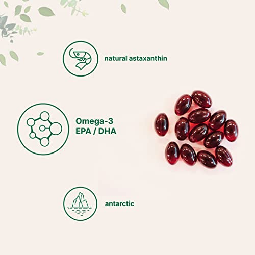 Antarctic Krill Oil 1000mg - Omega-3 Softgels