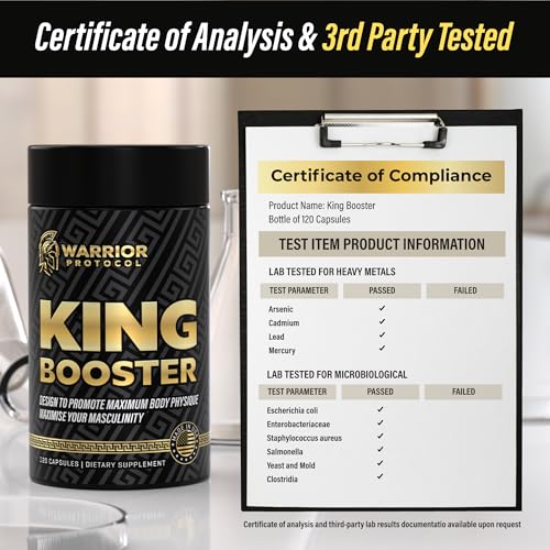 King Booster Male Vitality Pills for Lean Muscle