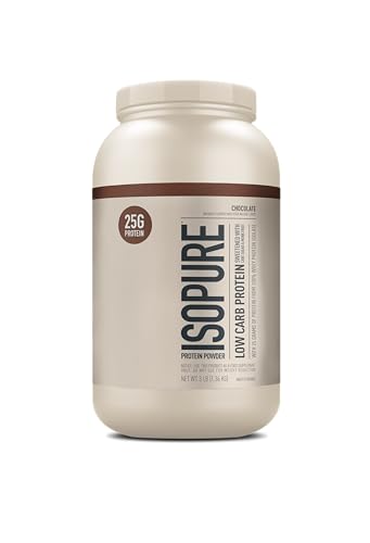 Isopure Whey Protein Isolate - Chocolate, 3 lbs