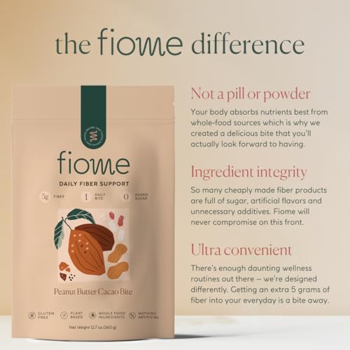 Fiome Natural Fiber Supplement - 5g Daily Bites