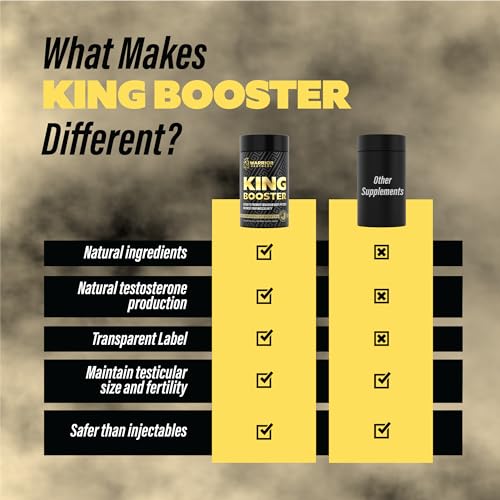 King Booster Male Vitality Pills for Lean Muscle