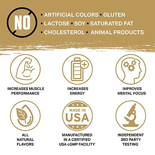 Ambrosia Kinetic Organic Mushroom Preworkout Powder