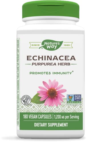 Nature's Way Echinacea Purpurea Capsules, Immune Support