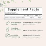 Vitamin E 1000 IU Softgels for Antioxidant Support