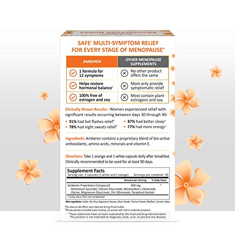 Amberen: Multi-Symptom Menopause Relief Formula