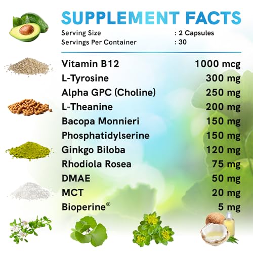 11-in-1 Nootropic Brain Support Supplement Pack