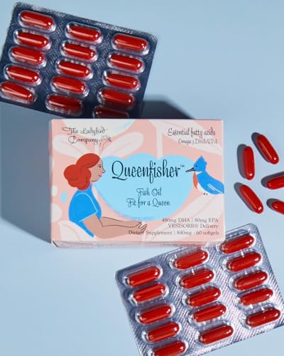 Queenfisher Omega 3 Supplements for Women’s Health