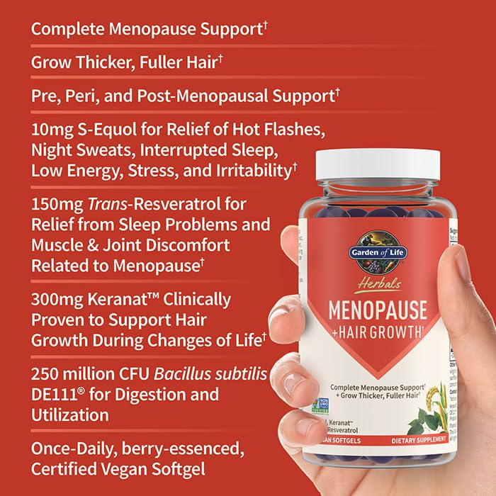 Herbal Menopause Support Supplement for Women