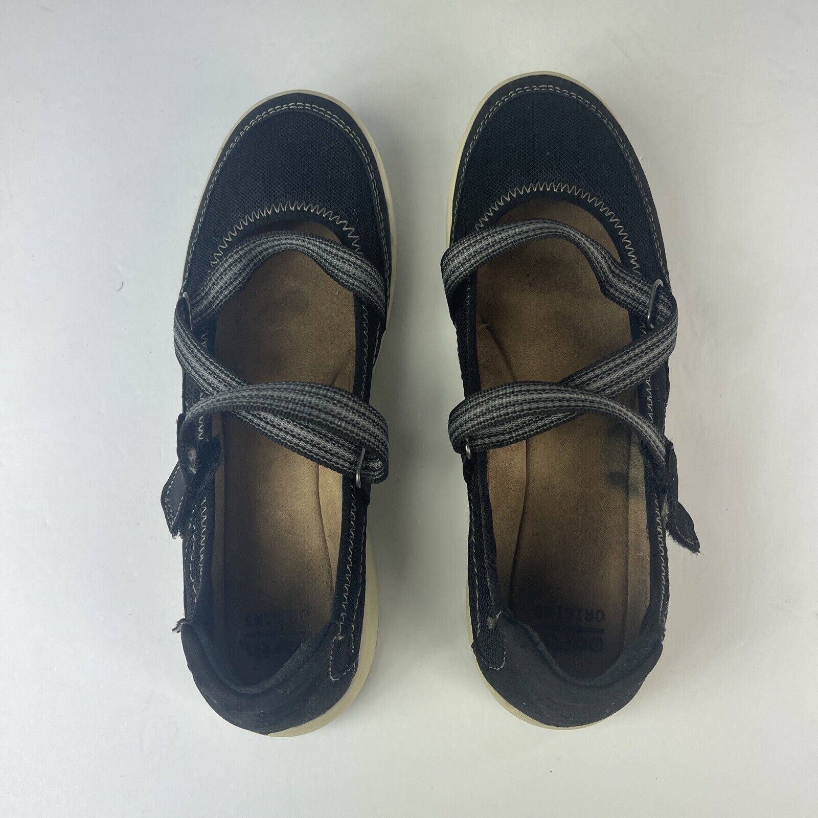 Earth Origins Mary Jane Comfort Shoes - Black