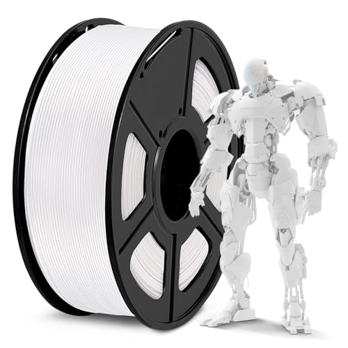 SUNLU PLA 3D Printer Filament, 1.75mm, White