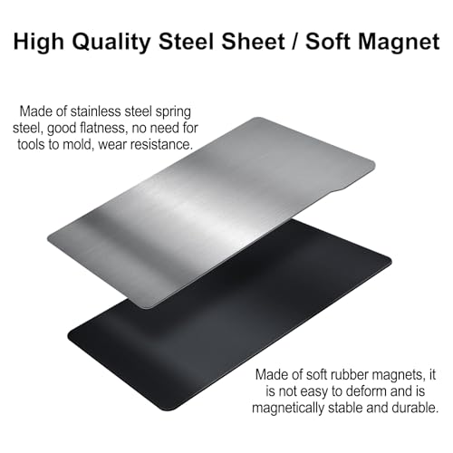 HIKUDIY Flexible Spring Steel Build Plate for 3D Printers