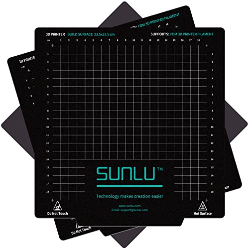 SUNLU Magnetic Build Surface for 3D Printers