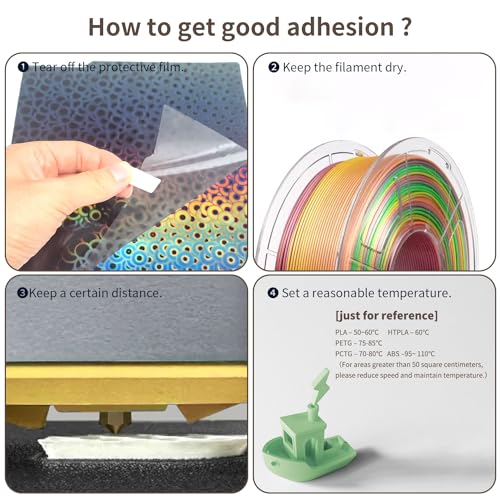 Double-Sided 3D Print Bed with Textured Sheet