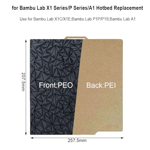 PEI PEO Flexible Build Plate for 3D Printers