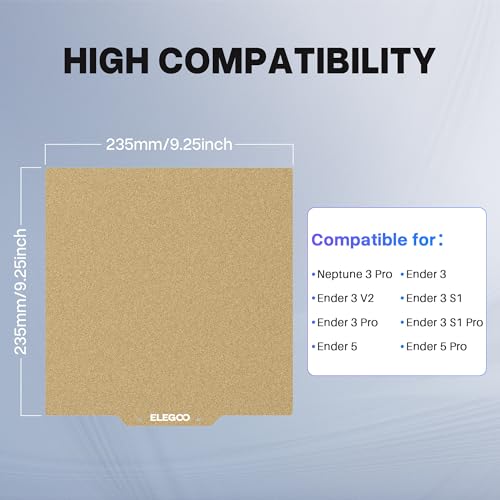 Magnetic PEI Build Plate for Neptune 3 Pro