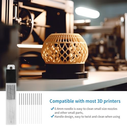 30-Piece 3D Printer Nozzle Cleaning Kit