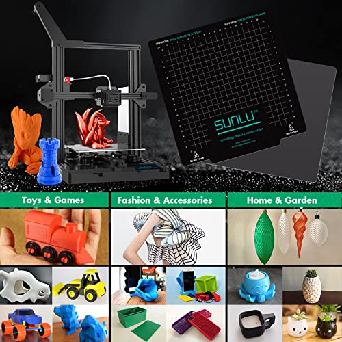 SUNLU Magnetic Build Surface for 3D Printers