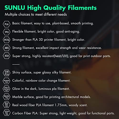 SUNLU Magnetic Build Surface for 3D Printers