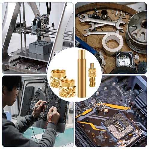 120pcs M3 Brass Heat Set Inserts for 3D Printing