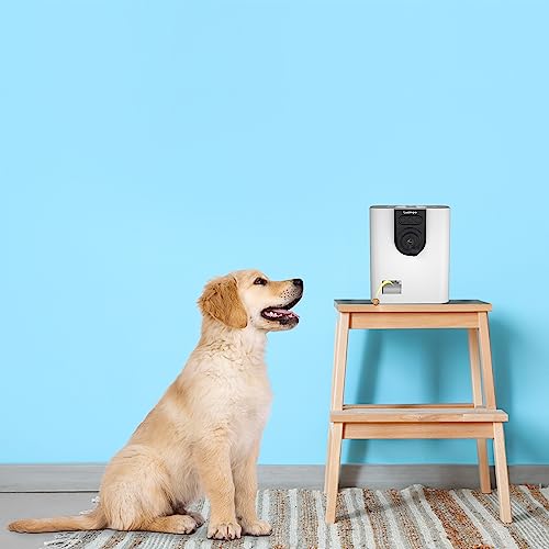 LUSIMPO WiFi Pet Camera with Treat Dispenser