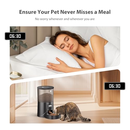 Smart Pet Feeder: Programmable 4L Automatic Dispenser