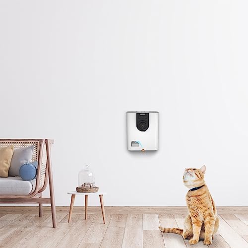LUSIMPO WiFi Pet Camera with Treat Dispenser