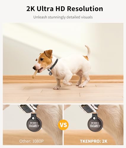 Smart Pet Camera Treat Dispenser with 360° View