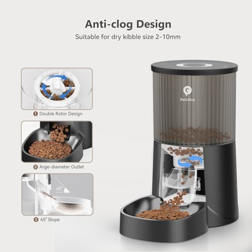 Smart Pet Feeder: Programmable 4L Automatic Dispenser