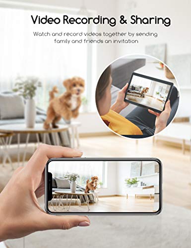 Faroro 1080P Dog Camera with Treat Dispenser
