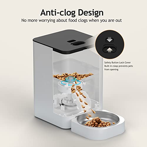 VOLUAS Automatic Smart Pet Feeder with Voice Control
