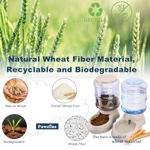 2 Pack Automatic Pet Feeder and Water Dispenser