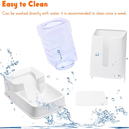 Automatic Feeder and Water Dispenser Set for Pets