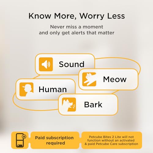 Petcube Bites 2 Lite Interactive Pet Feeder Camera