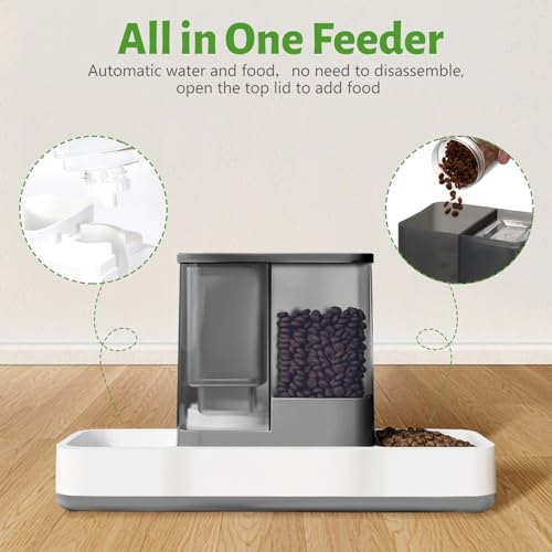 Yummy Sam 2-in-1 Automatic Pet Feeder & Waterer