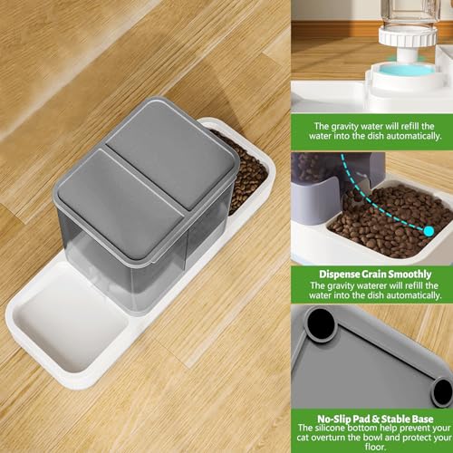Yummy Sam 2-in-1 Automatic Pet Feeder & Waterer